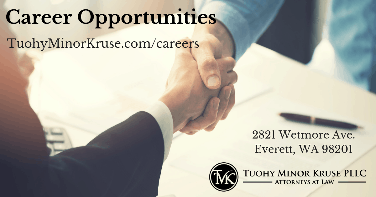 Career Opportunities - Tuohy Minor Kruse PLLC - Divorce Attorneys ...